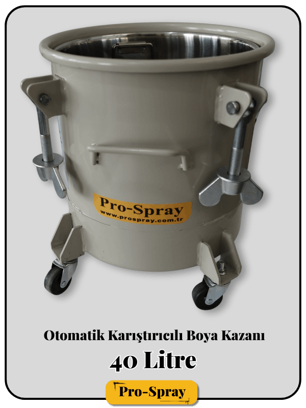 Prospray 40 Lt Boya Kazanı | Prospray | Tel: 0 (216) 766 5253 | LKER MÜHENDİSLİK