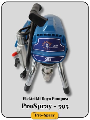 Prospray 595 Elektrikli Boya Pompası | Prospray | Tel: 0 (216) 766 5253 | LKER MÜHENDİSLİK