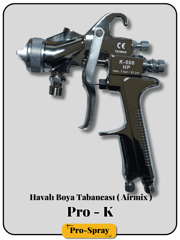 Pro-K Prospray Havalı Boya Tabancası | Prospray | Tel: 0 (216) 766 5253 | LKER MÜHENDİSLİK